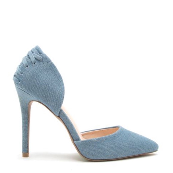 SOLD💯 Authentic QUPID Denim Shoes - Picture 3 of 5